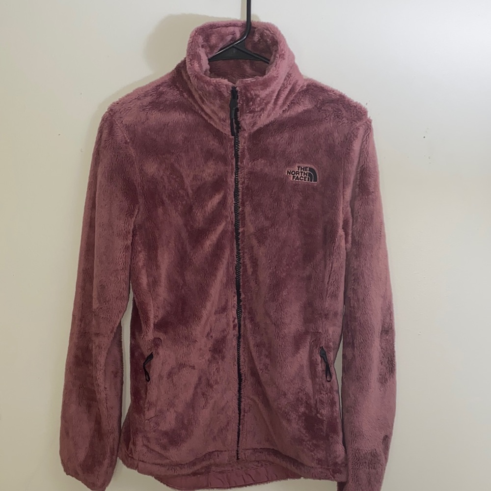 The North Face Women's Oso High-Pile Fleece Teddy Jacket Pink Size Small